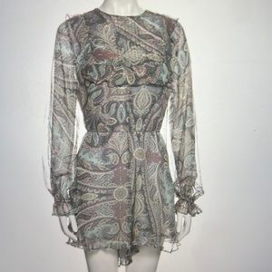 Zimmerman romper silk Size 3 in brand size